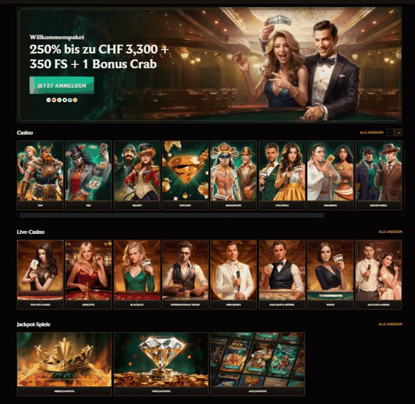 CrownPlay Online Casino Webseite CrownPlay Casino Startseite